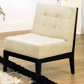 Dupont Armless Chair Beige Now Featured On Fab (View 10 of 20)