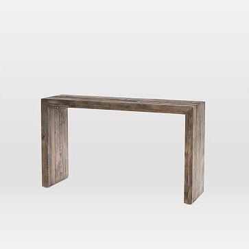 Emmerson® Reclaimed Wood Console – Stone Gray | Reclaimed Wood Coffee In Gray Wood Veneer Console Tables (Gallery 20 of 20)