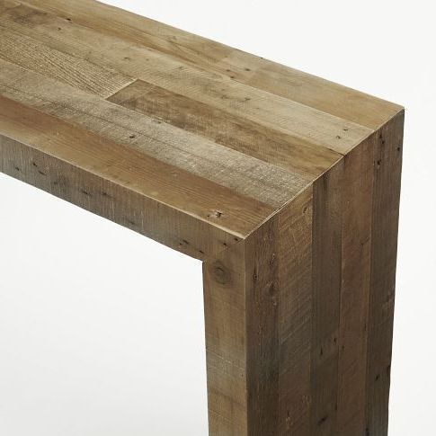 Emmerson® Reclaimed Wood Console – Stone Gray | Wood Console, Reclaimed For Reclaimed Wood Console Tables (View 1 of 20)
