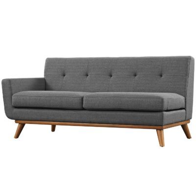 Engage 5 Piece Sectional Sofa In Gray – Hyme Furniture Intended For 5 Piece Console Tables (Gallery 19 of 20)