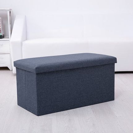 Extra Large Storage Box Ottoman Foot Tools Multi Function Fabric Throughout Multi Color Fabric Storage Ottomans (View 11 of 20)