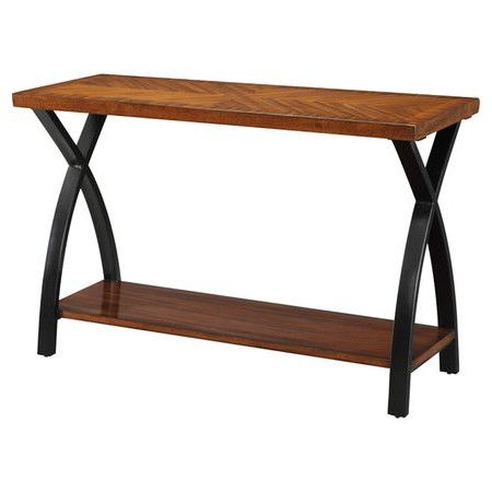Fairleigh Console Table | Walnut Sofa Table, Reclaimed Wood Console In Reclaimed Wood Console Tables (View 7 of 20)