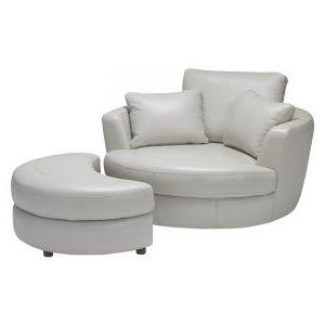 Faux Leather Ottomans | Hayneedle | White Leather Couch, Leather Chaise In White Leather Ottomans (View 12 of 20)