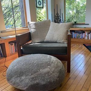 Felted Poufs (View 8 of 20)