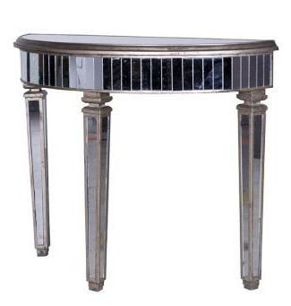 Flamant | Glass Mirror, Side Table, Console Within Glass And Pewter Console Tables (Gallery 20 of 20)