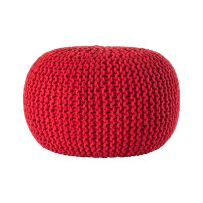 Found It At Wayfair – Cotton Twisted Rope Pouf Ottoman | Rope Pouf Pertaining To Beige Cotton Pouf Ottomans (View 3 of 20)