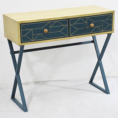 Geometry Leg Design Vintage Classic Wooden Console Table – Buy Wooden Intended For Geometric Console Tables (View 4 of 20)