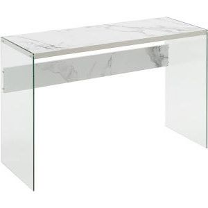 Google Express – Johar Furniture Soho Console Table Faux Marble White With Regard To Faux Marble Console Tables (View 15 of 20)