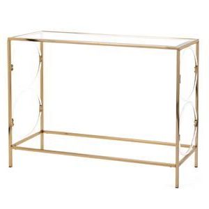 Graff Acrylic Glass Console Table #paynesgray | Large Console Table Intended For Acrylic Console Tables (View 18 of 20)