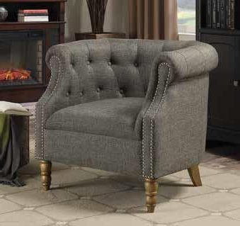 Grey Wood Accent Chair – Steal A Sofa Furniture Outlet Los Angeles Ca Intended For Smoke Gray Wood Accent Stools (View 6 of 20)