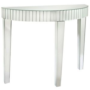 Half Moon Mirrored Console Table Look 4 Less Intended For Mirrored And Silver Console Tables (View 13 of 20)