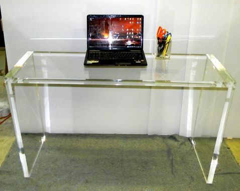 Hand Crafted Acrylic Entryway / Console Table In  (View 10 of 20)