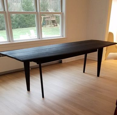 Hand Crafted Narrow Drop Leaf Console That Expands To A Full Size Intended For Leaf Round Console Tables (View 12 of 20)
