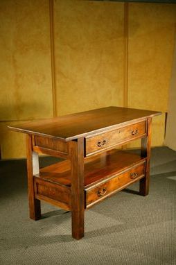 Hand Crafted Rustic European Console Tableecustomfinishes Throughout Rustic Barnside Console Tables (View 13 of 20)