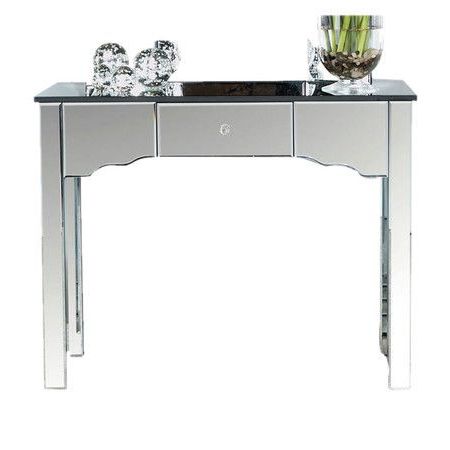 Handcrafted Mirrored Console Table (View 10 of 20)