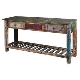 Harriet Console Table | Reclaimed Wood Console Table, Rustic Accent Regarding Barnwood Console Tables (View 3 of 20)
