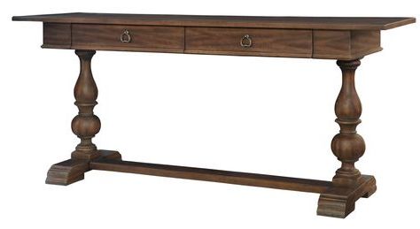 Hekman 16108 Napa Valley 70 Inch Wide Wood Sofa Table With Drawers Napa Inside Wood Console Tables (View 3 of 20)