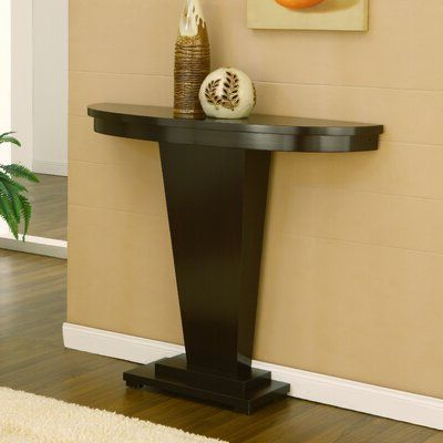 Hokku Designs Bronx Console Table & Reviews | Wayfair With 1 Shelf Square Console Tables (View 9 of 20)