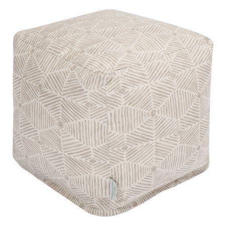 Home | Cube Ottoman, Ottoman, Pouf Ottoman Inside Light Blue And Gray Solid Cube Pouf Ottomans (View 2 of 20)