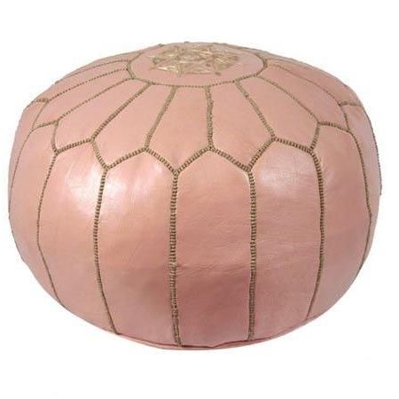 I Love The Moroccan Pouf In Peach In The Perfect Poufs & Elegant In Textured Blush Round Pouf Ottomans (View 16 of 20)