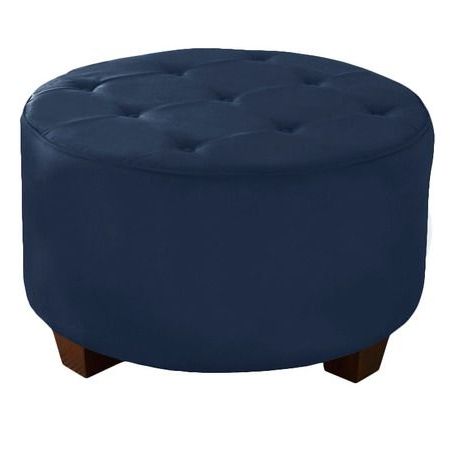 I Pinned This Addison Ottoman From The Zodiac: Libra Event At Joss And Pertaining To Royal Blue Tufted Cocktail Ottomans (View 11 of 20)