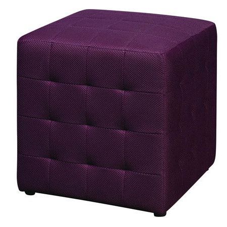 I Pinned This Ainsley Cube From The On The Bright Side Event At Joss Regarding Orange Fabric Modern Cube Ottomans (View 3 of 20)