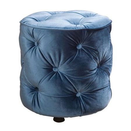 I Pinned This Fusion Tufted Ottoman From The Tufted Collection Event At Throughout Navy And Light Gray Woven Pouf Ottomans (Gallery 20 of 20)
