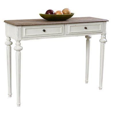 International Caravan Ashbury 2 Drawer Wood Console Table Intended For 2 Drawer Oval Console Tables (View 16 of 20)