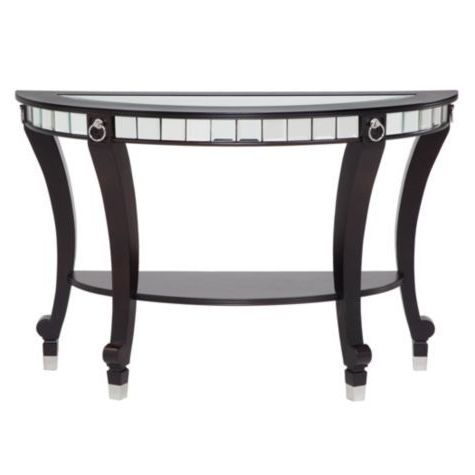 Isabella Console Table From Z Gallerie | Mirrored Furniture, Console Pertaining To Aged Black Console Tables (View 6 of 20)