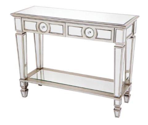 Jasper Console Table | Console Table, Mirrored Furniture, Table For Silver Mirror And Chrome Console Tables (View 8 of 20)