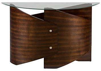 Jofran Half Round Sofa Table Review | Jofran Furniture, Walnut Sofa In Round Console Tables (View 17 of 20)