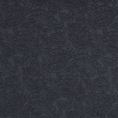K6667 Delft/garden Kovi | Velvet Upholstery Fabric, Fabric, Drapery Fabric Within Black Fresh Floral Velvet Pouf Ottomans (View 13 of 20)