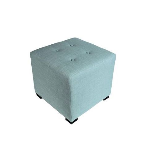 Kirschbaum Tufted Cube Ottoman | Cube Ottoman, Ottoman With Regard To Square Cube Ottomans (View 9 of 20)