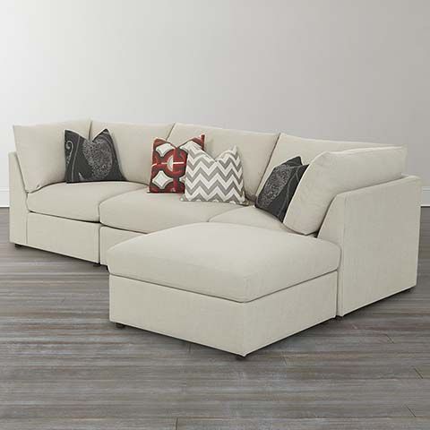 L Shaped Sectional #bassettfurniture | Small L Shaped Sofa, Sofas For For L Shaped Console Tables (View 6 of 20)