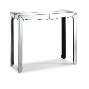 Latin Console Table Clear | Mirrored Console Table, Console Table, Zuo Within Mirrored And Chrome Modern Console Tables (View 7 of 20)