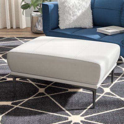 Leather Ottomans & Poufs You'll Love In 2020 | Wayfair Intended For Leather Pouf Ottomans (View 16 of 20)