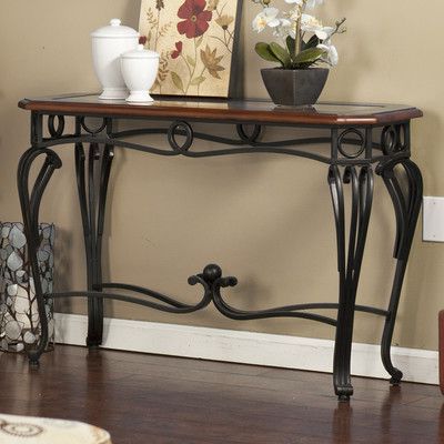 Look What I Found On Wayfair! | Console Table, Glass Top Table, Home Decor Regarding Rectangular Glass Top Console Tables (View 9 of 20)