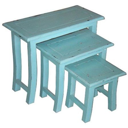 Louis Blue Square Table Set | Overstock Shopping – The Best Deals With Square Console Tables (View 15 of 20)