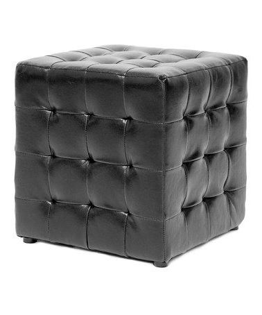 Love This Black Siskal Modern Cube Ottoman – Set Of Twobaxton In Modern Gibson White Small Round Ottomans (View 4 of 20)
