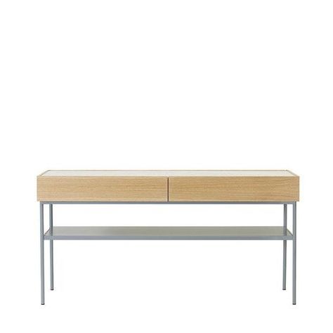 Luc Console 160 Oak With Marble Topasplund | Oak, Side Table, Dining Within Honey Oak And Marble Console Tables (View 7 of 14)