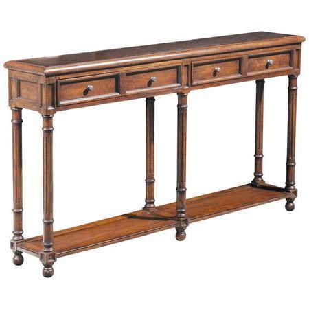 Marble Topped Mahogany Wood Console Table With Hand Carved Legs And A Within Marble Top Console Tables (View 3 of 20)