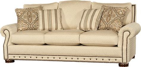 Mayo Furniture 2900 Fabric Sofa – Starla Pearl | Chelsea Home Furniture Inside Pearl Modular Ottomans (View 18 of 20)