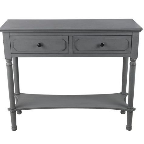 Mclane 2 Drawer Console Table With 2 Drawer Oval Console Tables (View 8 of 20)