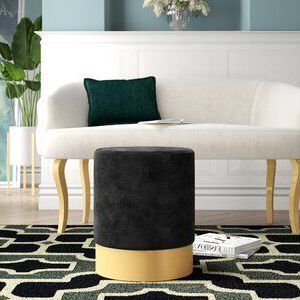 Mercer41 Dowell Right Hand Facing Sectional & Reviews | Wayfair In 2020 Inside Gray Velvet Brushed Geometric Pattern Ottomans (View 10 of 20)