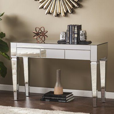 Mirrored Console Tables You'll Love In 2020 | Wayfair With Regard To Mirrored Console Tables (View 8 of 20)