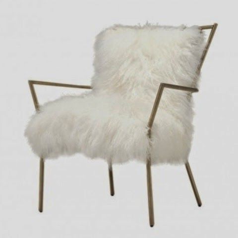 Mongolian Lamb Chair – Google Search | White Fur Chair, Fur Chair For White Textured Round Accent Stools (View 16 of 20)