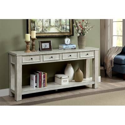 Mosier Transitional Console Table | Farmhouse Sofa Table, Entryway Intended For Modern Farmhouse Console Tables (View 13 of 20)