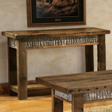Mossy Oak® Rustik™ Sofa Table – #mossy #oak #rustik #sofa #table Within Rustic Oak And Black Console Tables (View 15 of 20)