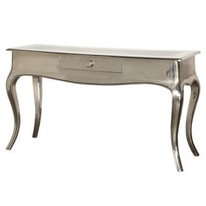 Narrow Console Table Pertaining To Silver Console Tables (View 13 of 20)