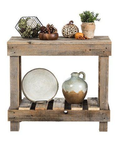 Natural Barnwood Sofa Table #zulily #zulilyfinds | Wood Sofa Table Within Natural Wood Console Tables (View 6 of 20)